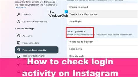 check instagram login activity  pc  phone