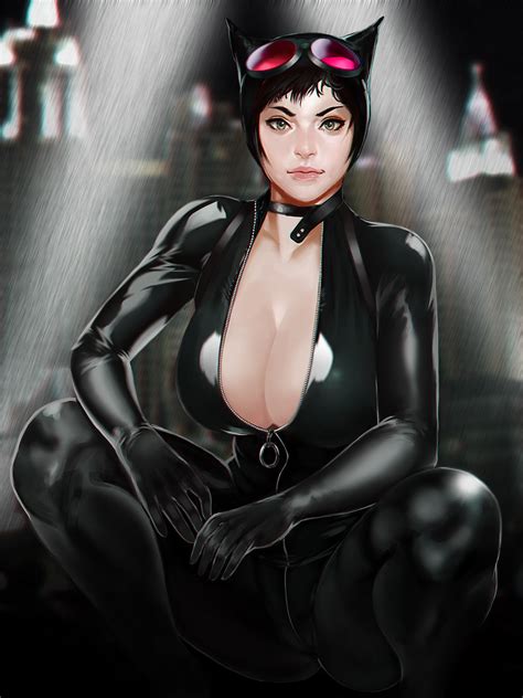 Catwoman By Botslim Hentai Foundry