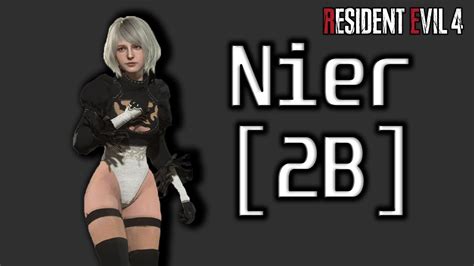 Resident Evil 4 Remake Ashley As 2b Nier Automata Mod Biohazard 4 [1080p] Youtube