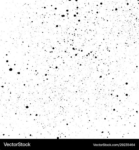 Black Splattered Paint Texture Overlay Royalty Free Vector