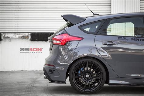 Seibon Carbon Fiber Rear Spoiler For 2015 2018 Ford Focus St Rs Hatchback