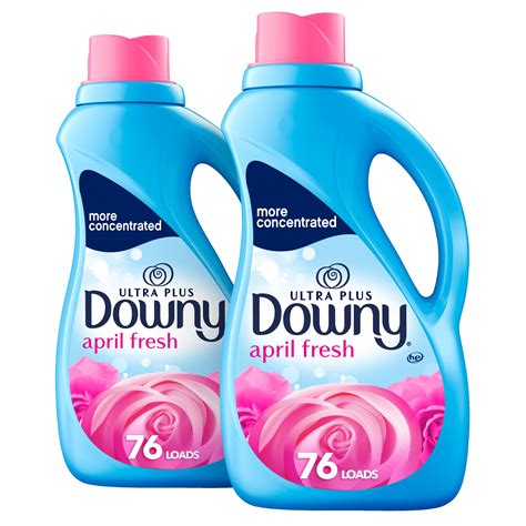 downy ultra  laundry fabric softener liquid april fresh scent