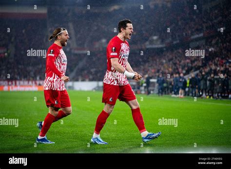 Michael Gregoritsch Sc Freiburg Lucas Hoeler Sc Freiburg