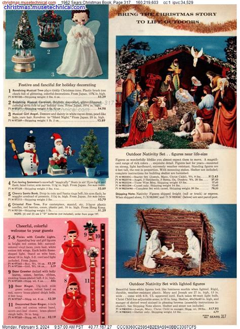 1962 Sears Christmas Book Page 317 Catalogs And Wishbooks