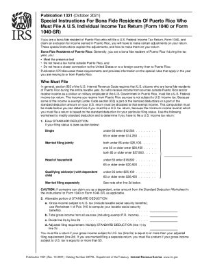 2021 Form IRS Publication 1321 Fill Online Printable Fillable Blank