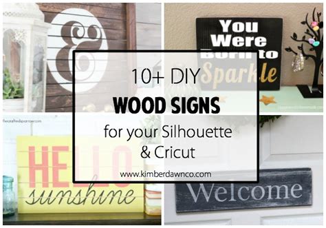 10+ DIY Wood Signs