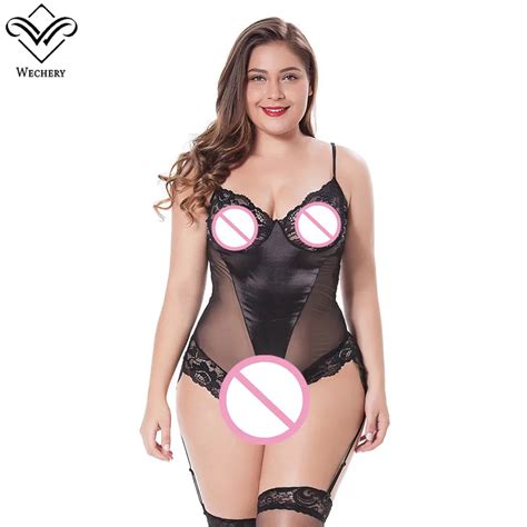 Aliexpress Buy Wechery Smooth Lingerie Sexy Underwear Splice Mesh Transparent Silky Mesh