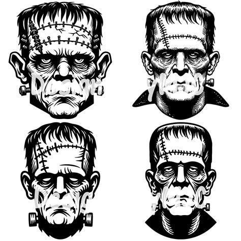 Halloween Horror Frankenstein SVG, Horror Killers Svg, Scary Movie