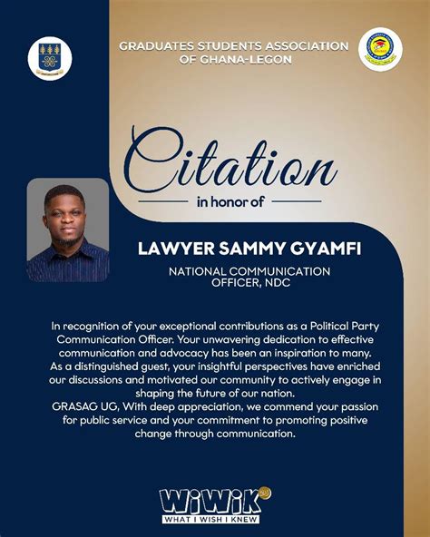 Citation In Honour Of Our Patron Sammygyamfi Thread From Democrat