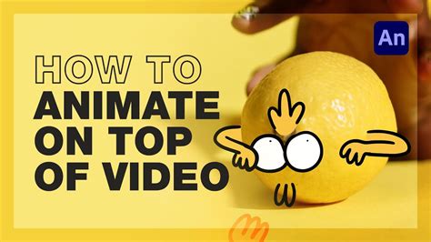 How To Animate On Top Of Video Adobe Animate Tutorial Youtube