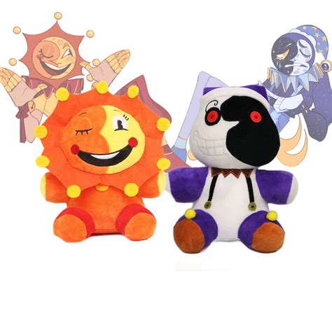 Fnaf Sundrop Plushies 2pcs Sun And Moon Plush Fnaf Fnaf 49 Off