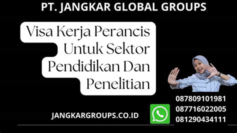 Visa Kerja Perancis Untuk Pendidikan Jangkar Global Groups