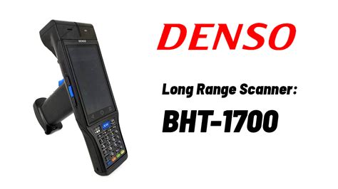 Long Range Barcode Scanner DENSO BHT 1700 Long Range Syntechnologies