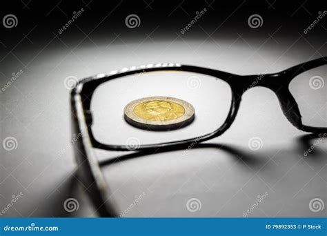 Thailand Coins And Glasses Stock Image Image Of Gold Large 79892353