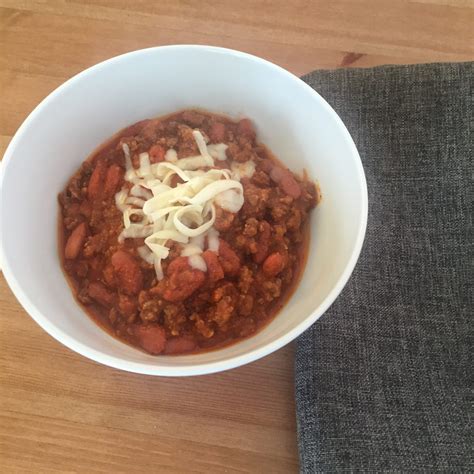 Classic Chili with Beans – Sam's Dish