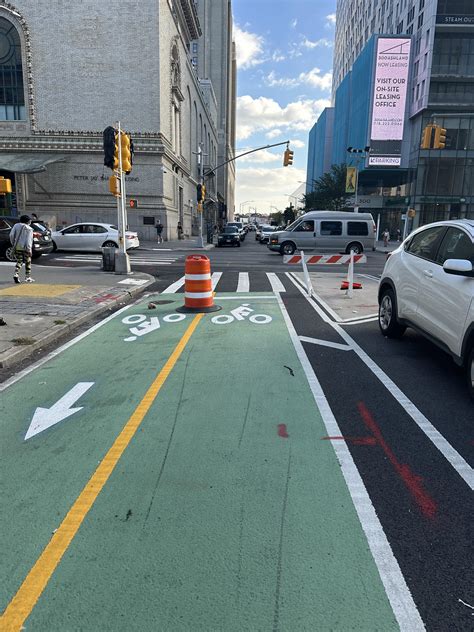 Dumbass new bike lane in Brooklyn : r/NYCbike