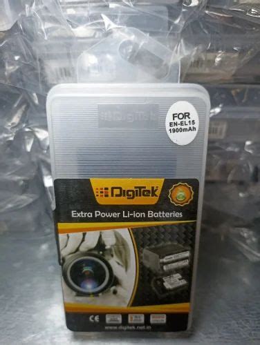 Nikon En El 15, Voltage: 12 V at ₹ 870/piece in New Delhi | ID ...