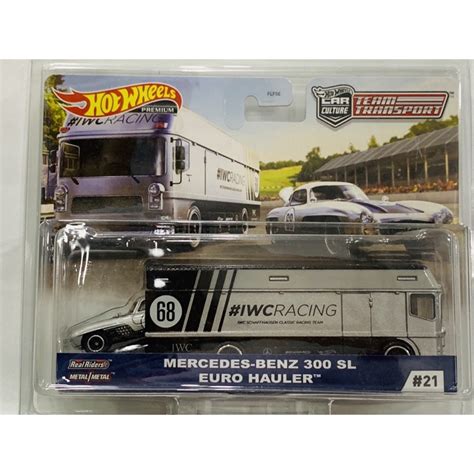 Hobby Store Xe M H Nh Hot Wheels Team Transport Mercedes Benz Sl Euro Hauler Shopee Vi T Nam