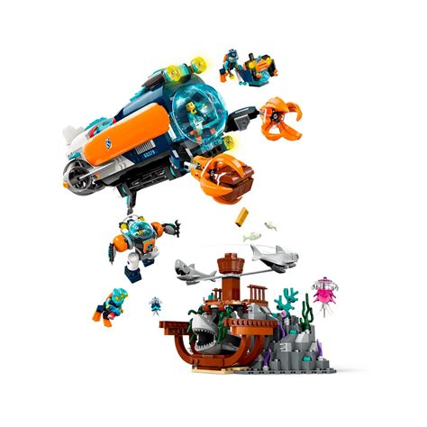 Lego No Submarino