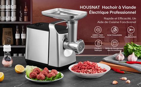 Hachoir Viande Acier Inoxydable W Max En Hachoir Viande