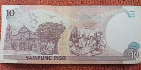 10 Piso Banknote, Hobbies & Toys, Memorabilia & Collectibles, Currency on Carousell