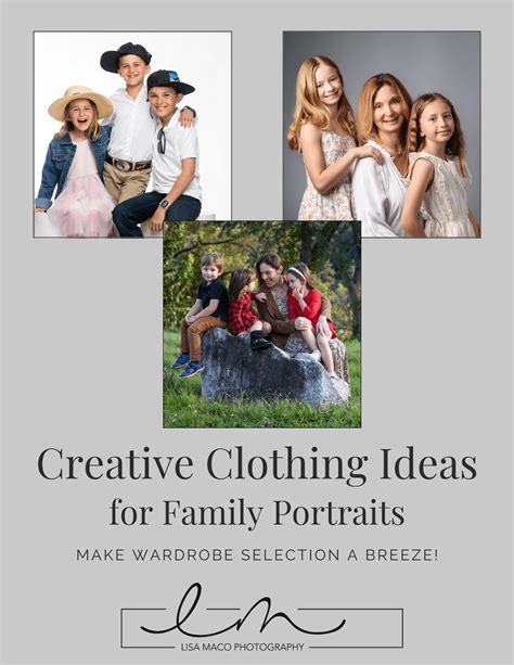 clothing ideas for family photoshoot