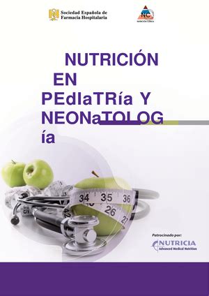 Guia Nutricion Pediatrica Hospitalaria 1ª Edición GUÍA DE NUTRICIÓN