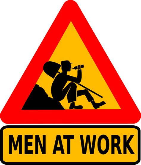 Men At Work 98415 Free Svg Download 4 Vector