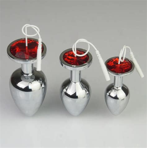 Electrosex Electrostimulator Buttplug Electro Shock Anal Butt Plug Electric Dildo Anus