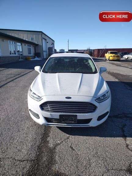 2016 Ford Fusion Hybrid Se Sedan Rideau Auctions