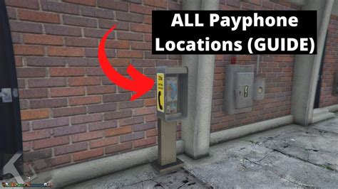 All Payphone Locations Guide Gta Online The Contract Dlc Youtube