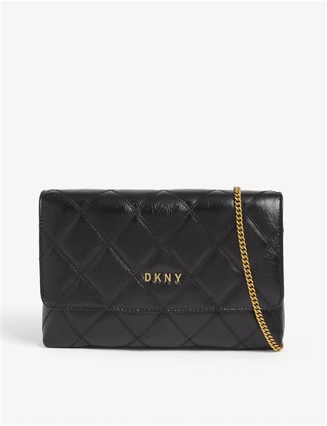 Dkny Sofia Clutch Bag In Black Lyst