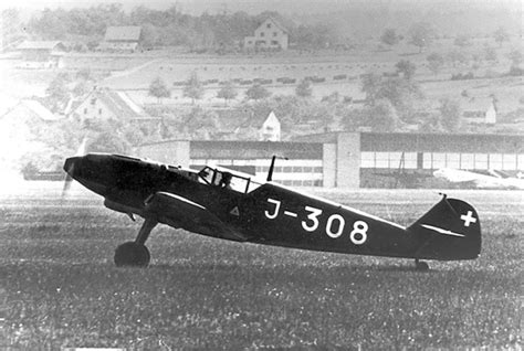 Asisbiz Messerschmitt Bf D Swiss Af Uberwachungsgeschwader J