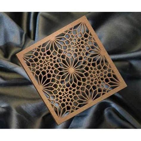 MDF Square Jali Laser Cutting Service At 300 Hour In New Delhi ID