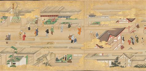 Street Scenes In Kyoto Japan Edo Period 16151868 The