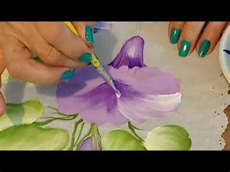 Pintando Hojas Y Campanulas Con La Maestra Tere Gregorio Youtube En