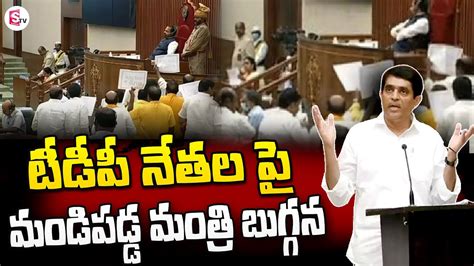 Minister Buggana Rajendranath Reddy Fires On Tdp Leaders Ap Assembly