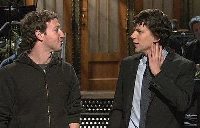 Mark Zuckerberg y Jesse Eisenberg | Personajes, Artistas