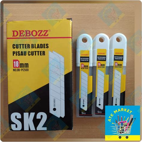 Jual Isi Cutter Besar Refill Cutter Besar Universal DEBOZZ 18mm Isi