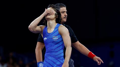 Vinesh Phogat Disqualified Paris Olympics 2024 Highlights Vinesh Hospitalised Due To