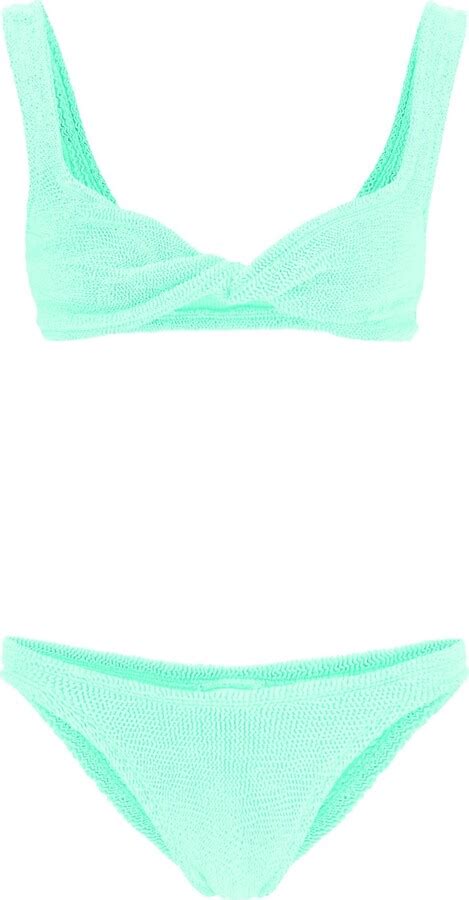 Hunza G Juno Bikini Set Shopstyle Two Piece Swimsuits