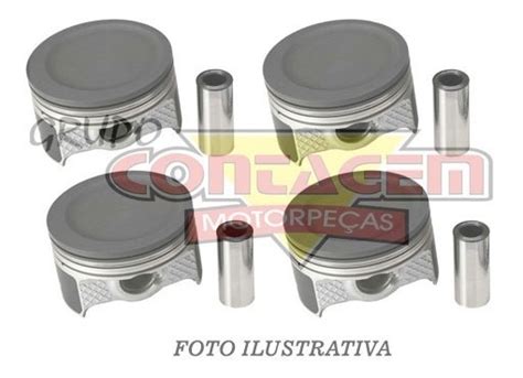 Jogo Pistao Fiat Palio V Flex Stander Mercado Livre