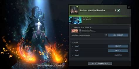 Beli Item Ready Trade Exalted Manifold Paradox Arcana Phantom Assassin