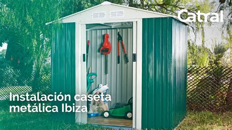 Cómo instalar una caseta metálica CATRAL GARDEN DIY YouTube