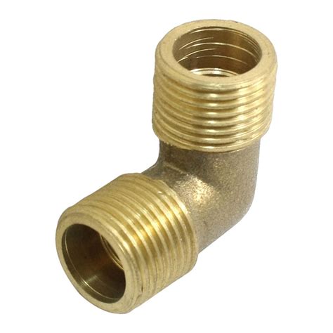 Brass 90 Degree Elbow 3 8 PT Male To 3 8 PT Male Pipe Fitting Coupler