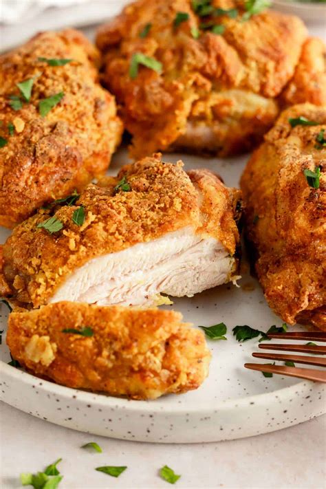 Air Fryer Fried Chicken (So Crispy!)