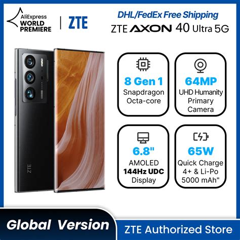 Zte Tel Fono Inteligente Axon Ultra G Smartphone Con Env O Gratis