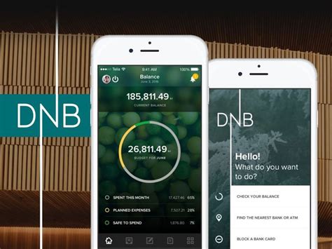 DNB Mobile banking experience | Mobile banking, Banking, Mobile