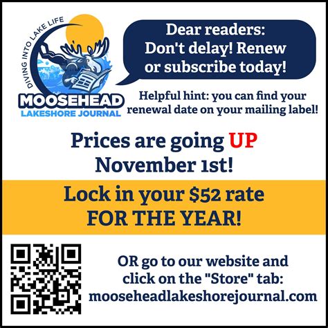 𝐋𝐨𝐯𝐞 𝐞𝐯𝐞𝐫𝐲𝐭𝐡𝐢𝐧𝐠 𝐌𝐨𝐨𝐬𝐞𝐡𝐞𝐚𝐝?... - Moosehead Lakeshore Journal | Facebook