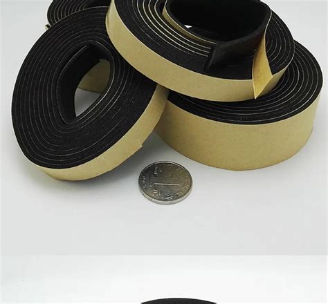 EPDM Неопреновая клейкая лента изоляция прокладка двери окна уплотнения ...